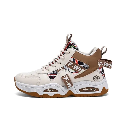 MOSHI RON Высокие кроссовки для скейтбординга мужские