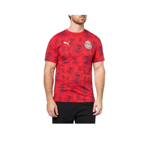 PUMA Chivas Red Marine Blue Мужская T-рубашка