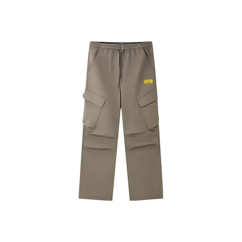 Erke Женские Повседневные Брюки из Оленьей Кожи Коричневого Цвета