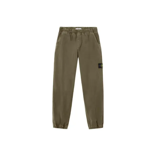 STONE ISLAND Вязаные тренировочные брюки для мужчин