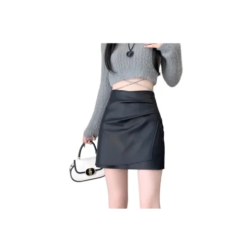 LANGQING Повседневные короткие юбки для женщин