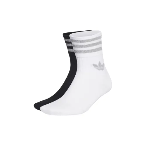 Adidas Originals Adicolor Колено Высокие Носки Женские 1 Комплект 2 Штуки