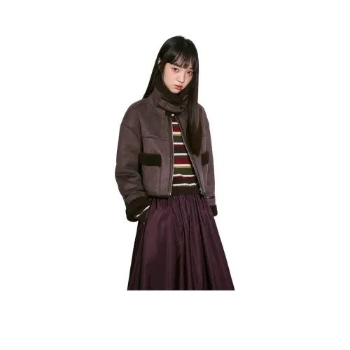 AIVEI Коричневый Женский Куртки