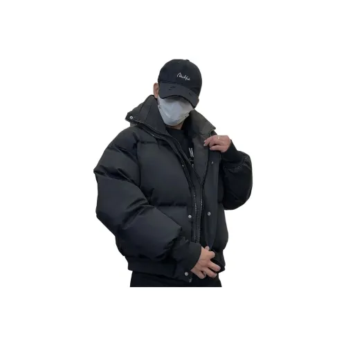BONAS Черный мужской пуховик