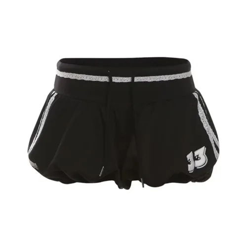 DANCANG Черные Повседневные Шорты для Женщин