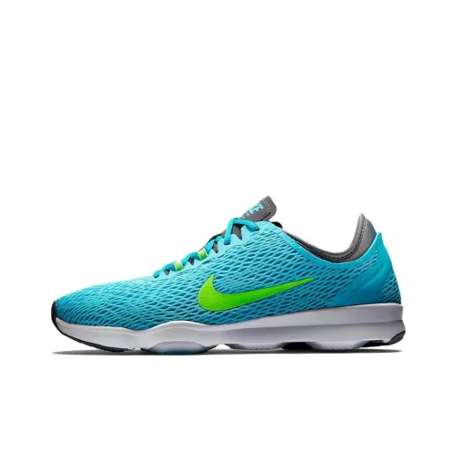 Nike Zoom Fit Амортизация Тренировка Беговые кроссовки Женские Синий