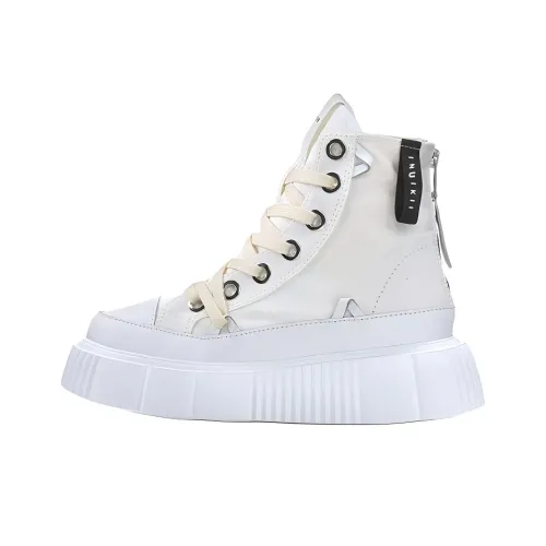 Inuikii Matilda High Топ Кеды Женские Белые