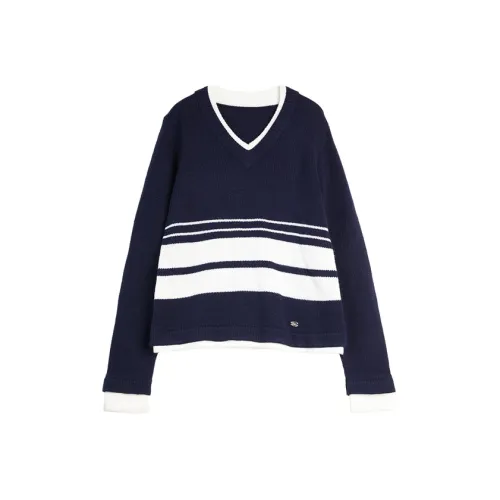 ELLE Темно-синие женские свитеры