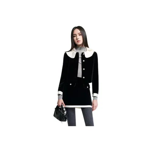 Caroline Черные Женские Куртки