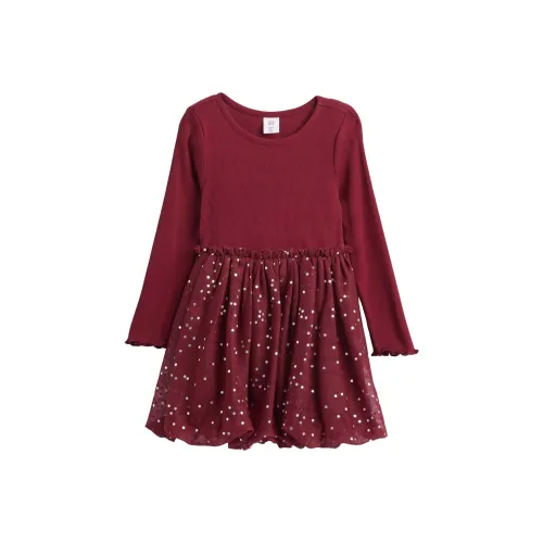 GAP Платье Малыш Toddler MIXED MEDIA Пузырьки Платье Детский