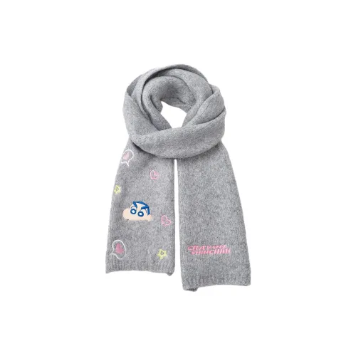Crayon Shinchan Wool Knit Шарфы Унисекс