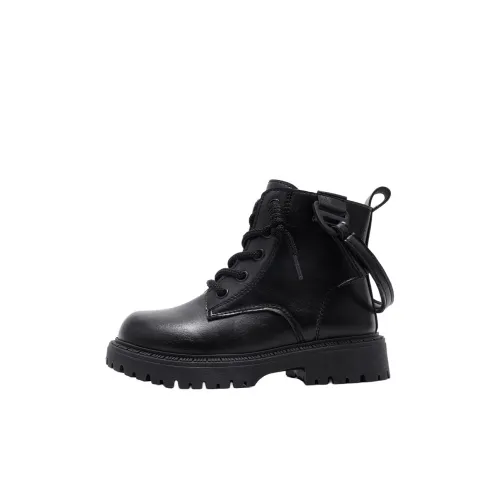 BOBDOG Анти-KICK Износостойкий Термический Поддерживающий MID Топ Детские Кожаные Сапоги Детские