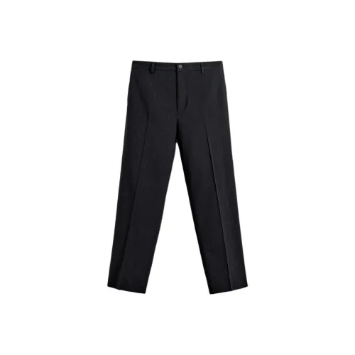 ZARA Глубокий морской синий Мужской костюм брюки