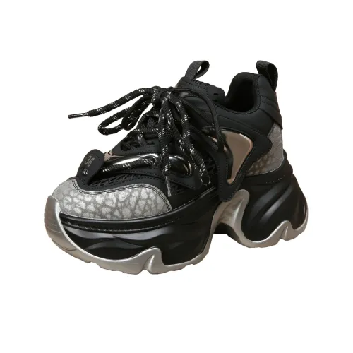 Forest Princess визуально увеличивает рост Низкий топ Толстая подошва Кроссовки Женские