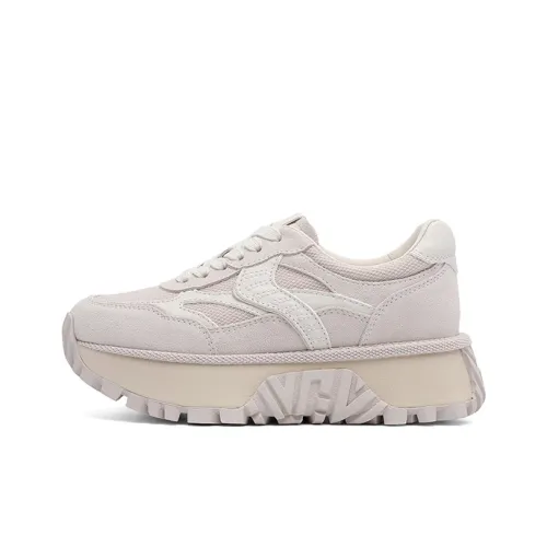 ZRO Устойчивый к истиранию Дышащий Увеличивающий Высоту Низкий Топ Повседневная Обувь Женская