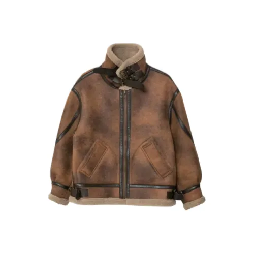 ZEKIKO STUDIO Кофе Женские Куртки