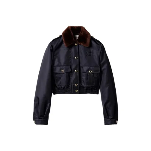 MIU MIU Fw25 Куртки и Пальто Женские