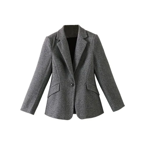 Late White Бизнес Костюм Пальто Женское