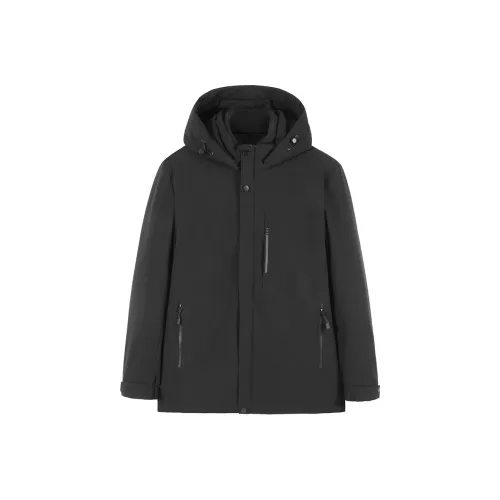 LIU·JO UOMO Черный Мужской Пуховик