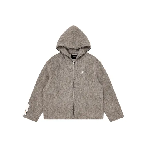 FDR Светло-серый Унисекс Бархатные куртки