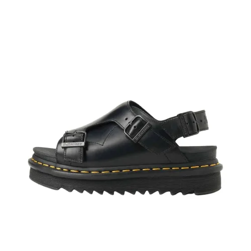 DR. Martens x Yohji Yamamoto One Ремешок Сандалии Женские Черные