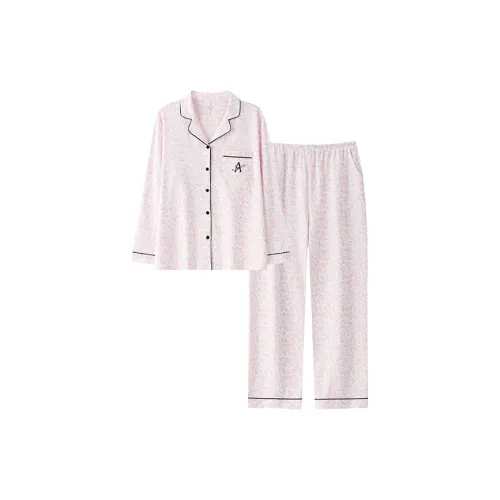 MIIOW Pink Women's Pajama Sets MIIOW Розовый Женский Комплект Пижам