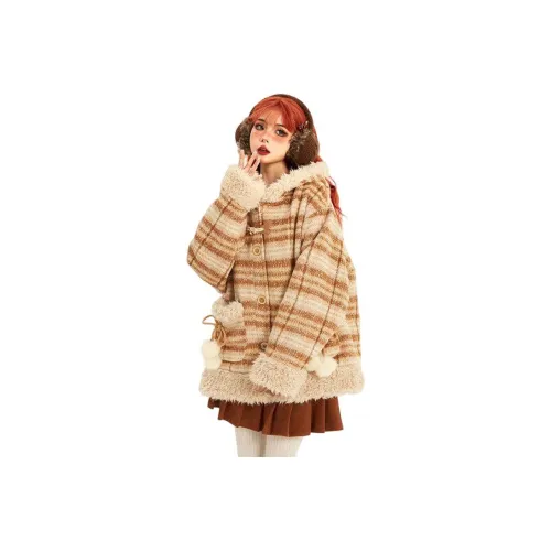 FLIM Модель Одежда Основные ЦВЕТЫ Бежевый Wa Коричневый Женские Пуховики