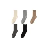 Белый + Светло-серый + Верблюжий + Темно-серый + Черный