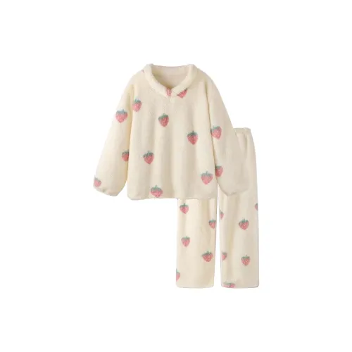 Beerus Клубничный Женский Пижамный Комплект