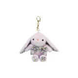 Цветочный обрез, галстуки-бабочки, длинные уши, кролик [фиолетовый]