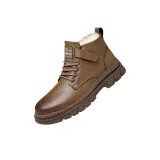 Коричневый с флисовой подкладкой