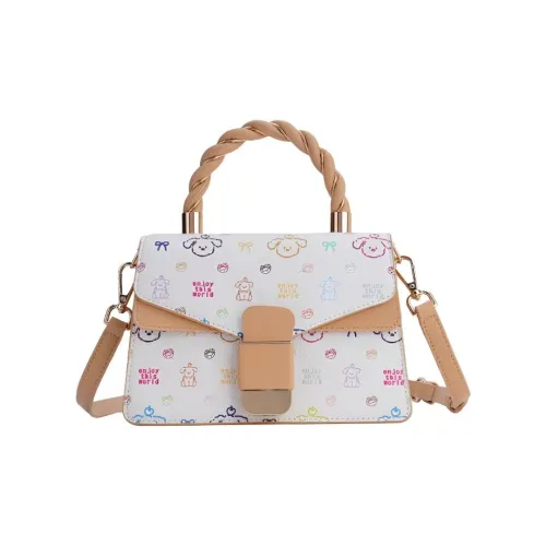 BUHOWE ПУ (полиуретан) Сумка Женская Абрикос