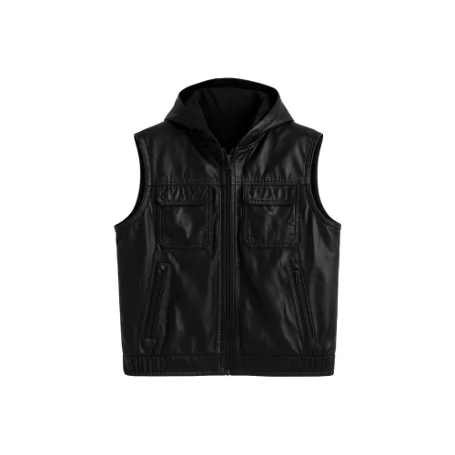 Beast King Черные Мужские Жилеты