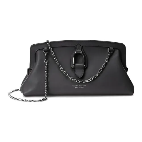 Polo Ralph Lauren Сумка через плечо из коровьей кожи сумка на плечо обычная женская черная