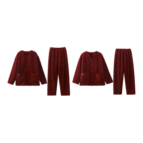 WANANNI Красный Унисекс Пижамные комплекты