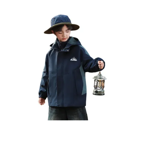 Деревянные дома Ветровка Темно-синий Подростки