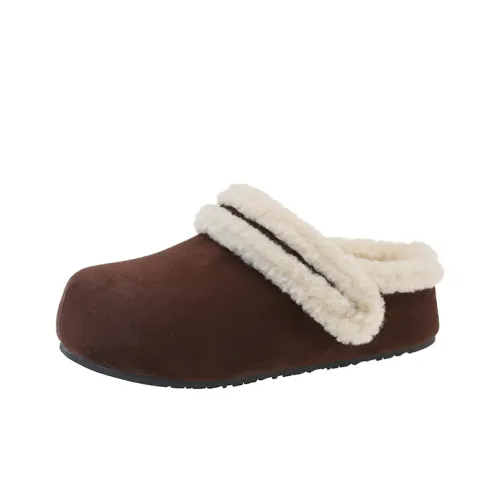 Puppytown Резиновая подошва Флисовые Домашние тапочки Женские