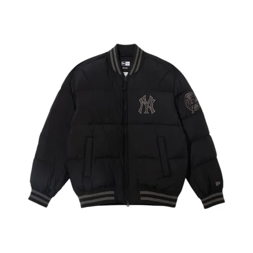 New Era Collaboration FW25 Пуховик Корейский стиль Унисекс