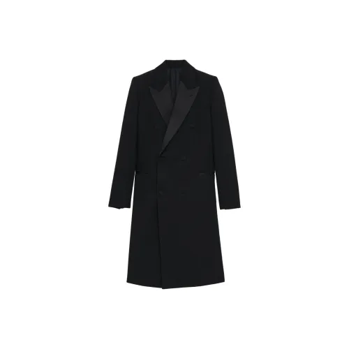 Alexander McQueen Черное Мужское Пальто