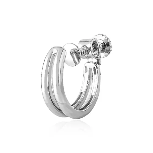 ZANC Сплав Нижняя заколка On Серьги Унисекс