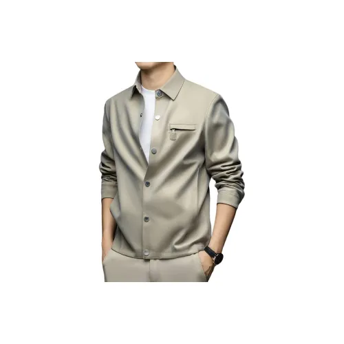 SLLAVIF Хаки Мужские Куртки