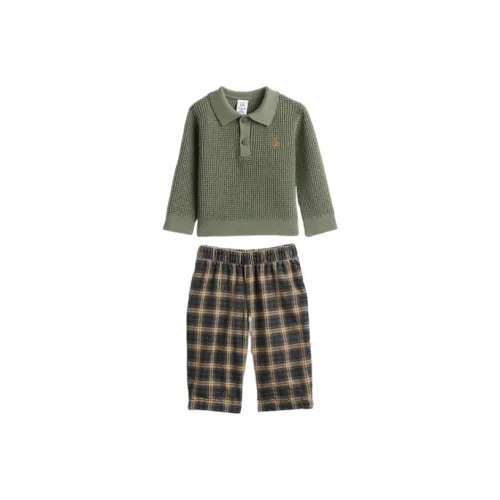 GAP Повседневная спортивная одежда Waffle POLO Комплект 2 предмета Набор для малышей и детей дошкольного возраста