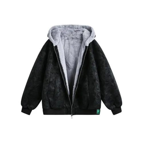 H.V.G.A Velvet Feel Coat Unisex H.V.G.A Вельвет Feel Пальто Унисекс