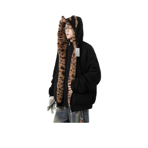 Kangaroo Черный Унисекс Пуховики