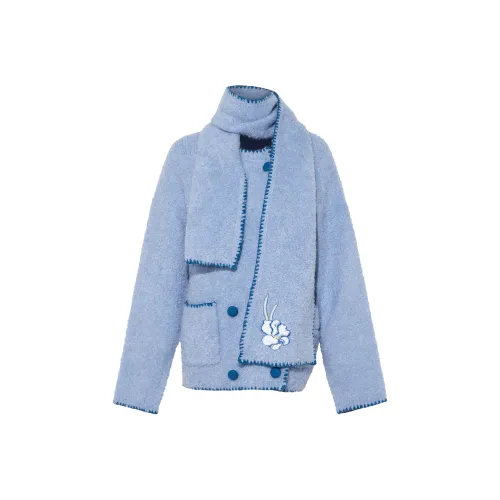 Two Or Three Things Бархат Feel Пальто Женское