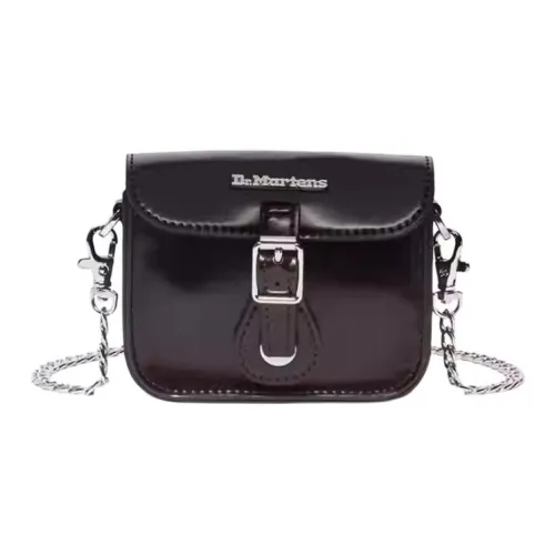 Dr.Martens Сумка через плечо из синтетической кожи среднего размера унисекс вишнево-красный