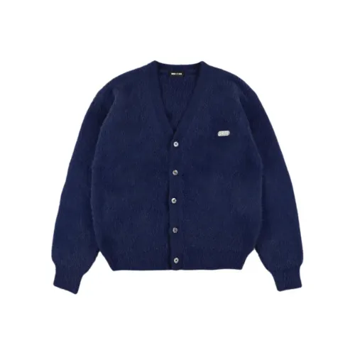 WIND AND SEA FW25 Shaggy KNIT Кардиган Трикотаж Унисекс