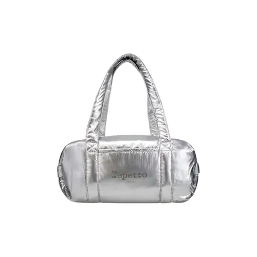 Repetto Сумка через плечо из ткани среднего размера Women's Silver