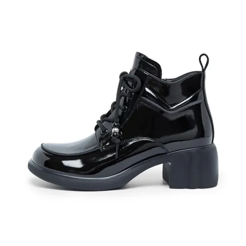 ELLE Платформа Martin Boots Ботильоны Женские 2025 Женские Ботинки