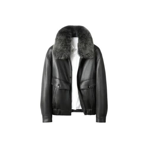 Vintage Cars Кожаная куртка Мужская